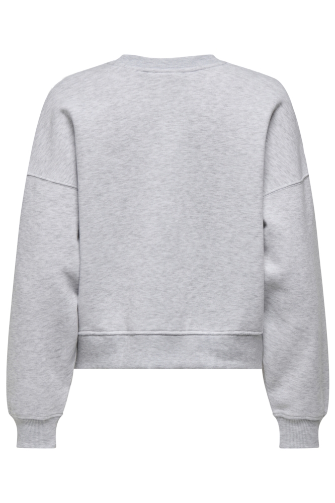 ONLBEST LIFE L/S CREW NECK SWT NOOS 15338727 LIGHT GREY MELANGE